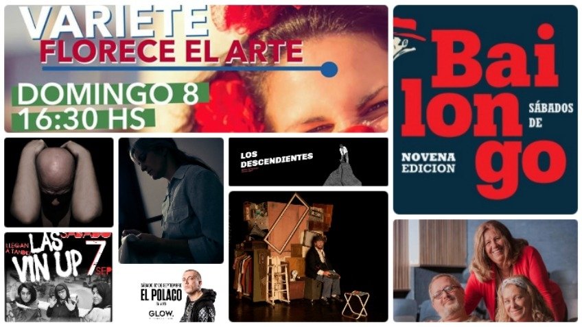 Gran agenda para el fin de semana